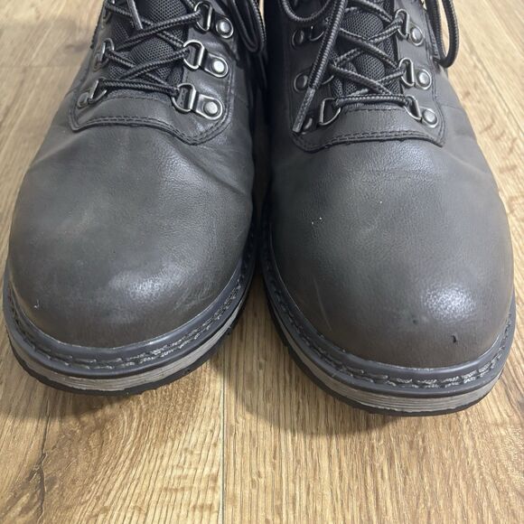Skechers Corado Jaxx Boots Men’s Sz 11 Gray Relaxed Waterproof